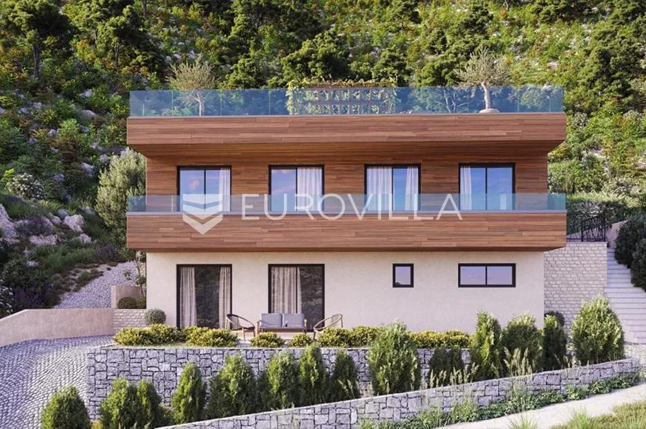rogoznica, moderna vila u izgradnji s prekrasnim pogledom na more - slika 11