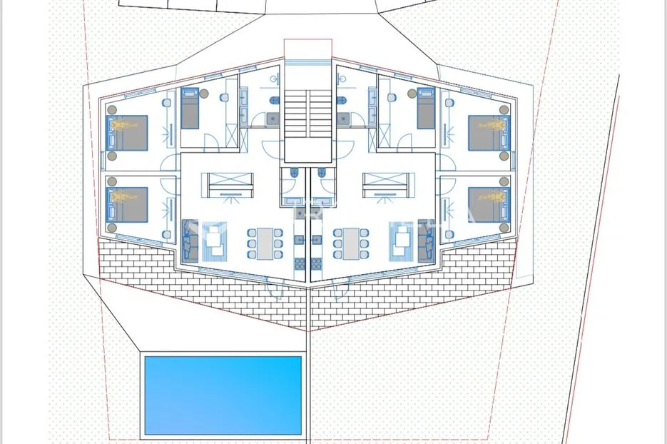 premantura, građevinsko zemljište za 6 stambenih jedinica 1295 m2 u centru mjesta - slika 8