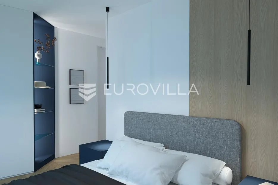 grebaštica, luksuzan penthouse s bazenom i pogledom na more, prvi red do mora, 110,54 m² - slika 19