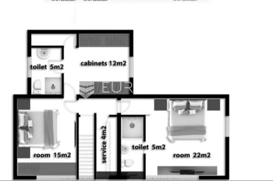 trogir, čiovo, moderan penthouse s panoramskim pogledom na more - slika 22