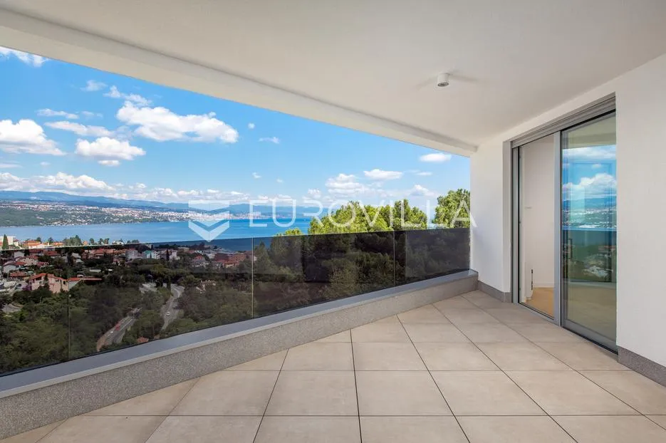 opatija, centar, atraktivan četverosoban penthouse u novogradnji s pogledom na more nkp 246 m2 - slika 4