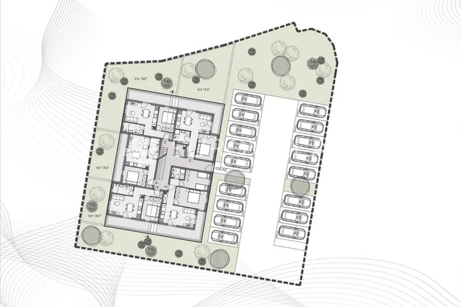 pula, šikići, novogradnja, 2 spavaće, parking - slika 9