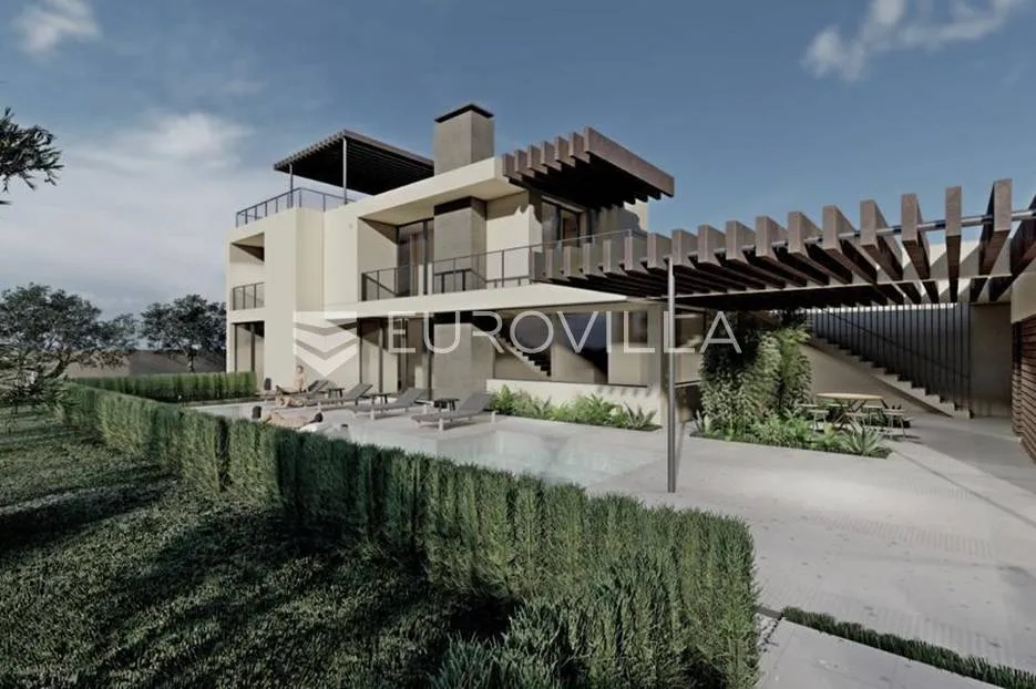 smoković, zadar, prekrasna luksuzna vila za uživanje i odmor (prodaja u rohbau izvedbi) - slika 5