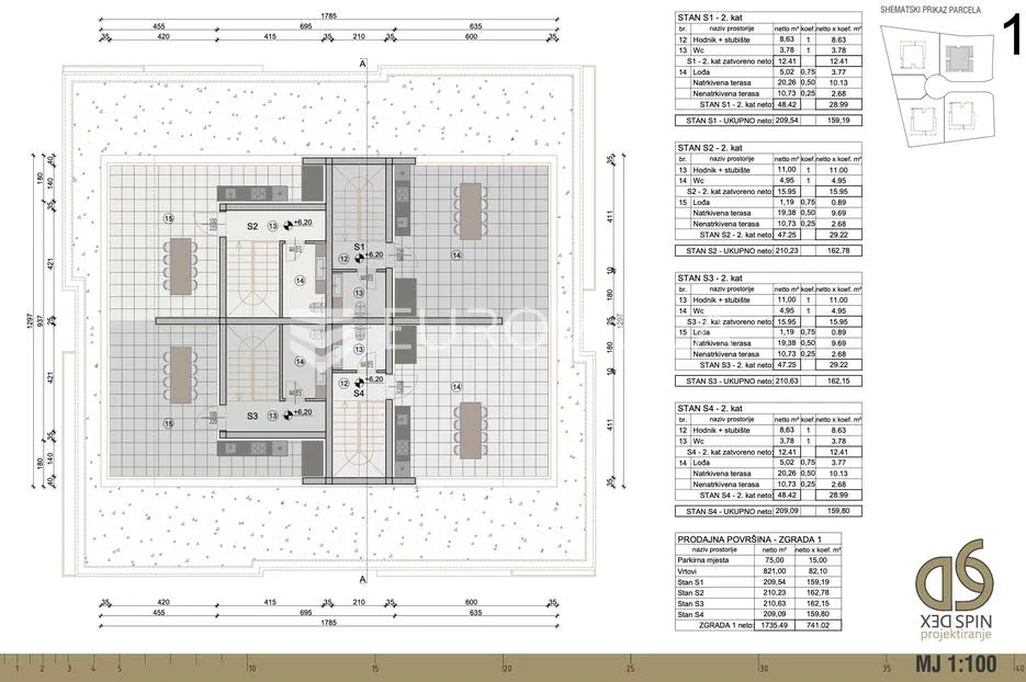 istra, rovinj okolica, građevinsko zemljište 1483 m² s građevinskom dozvolom i plaćenim komunalijama - slika 6