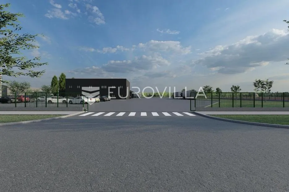 rugvica, građevinsko zemljište s projektom za izgradnju industrijske hale, 9694 m² - slika 3