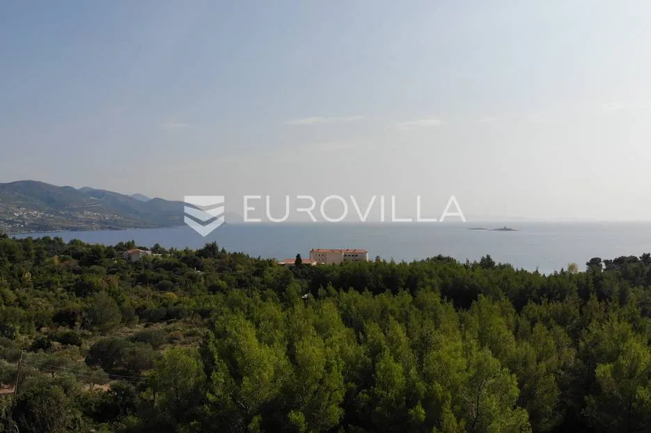 pelješac, orebić, građevinsko zemljište 1791 m² s pogledom na more - slika 2