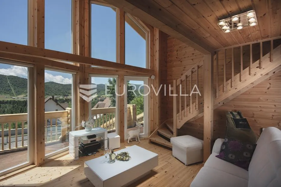 mrkopalj, prekrasna drvena kuća 150 m2 u srcu gorskog kotara - slika 5