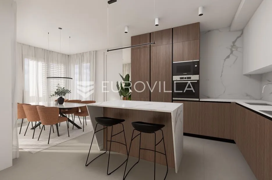 primošten, novogradnja, stan na prvom katu s pogledom na more, 93,75 m² - slika 11