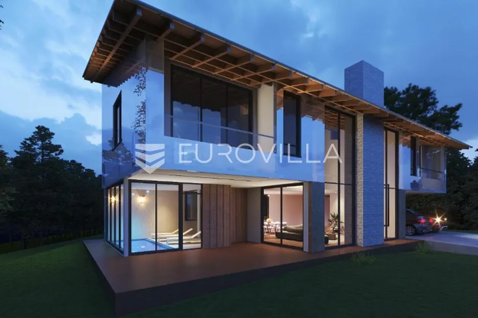 ravna gora, hlevci, građevinsko zemljište 2910 m2 s dozvolom za gradnju dvije kuće - slika 3
