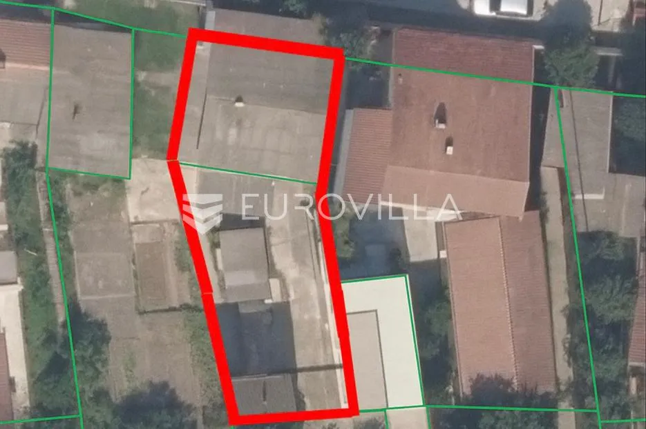 osijek, donji grad, zemljište s kućom 236 m² - slika 1