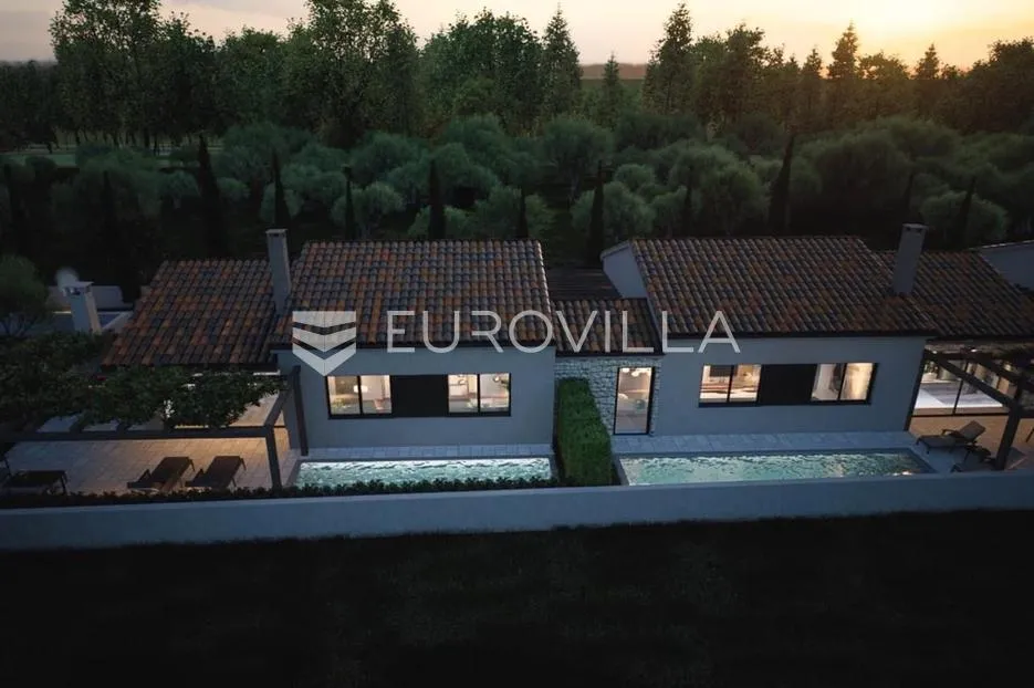 Istra, Kaštelir, Moderna prizemnica u nizu, 87,4 m² - Kaštelir, Kaštelir - Labinci