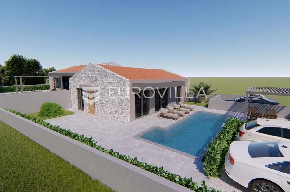 istra, poreč, moderna prizemnica s bazenom, novogradnja - slika 3