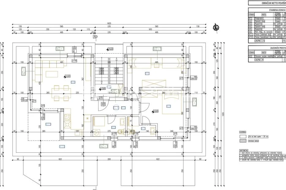 brodarica, novogradnja, prekrasan dvosoban stan 94,34 m² - slika 3