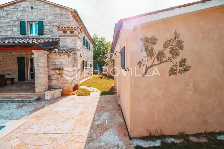 istra, hreljići, dugoročni najam kamene kuće 250 m² s bazenom 45 m² - slika 11