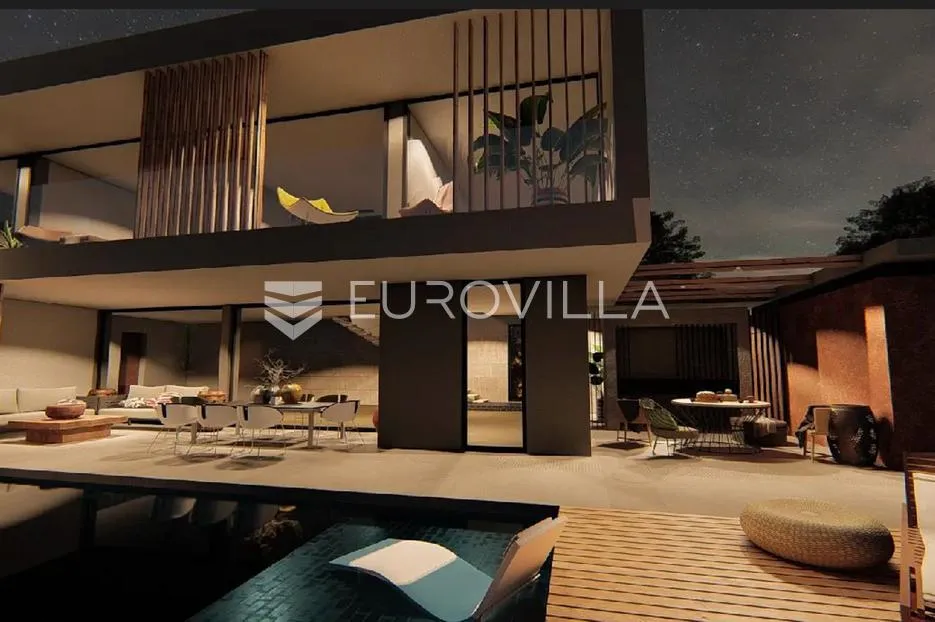 zadar, vidikovac, građevinsko zemjište 927 m² s projektom - slika 1