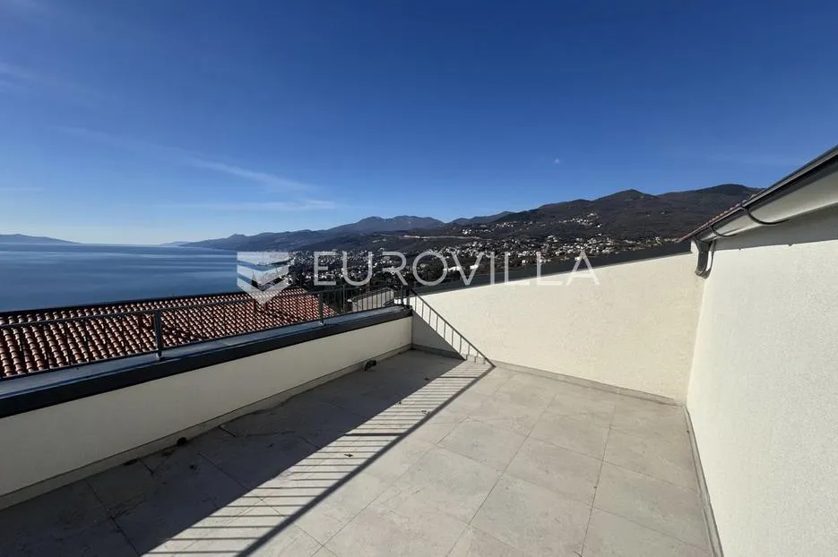 matulji, pavlovac, novogradnja, troetažni četverosoban stan 148 m² s pogledom na more - slika 23
