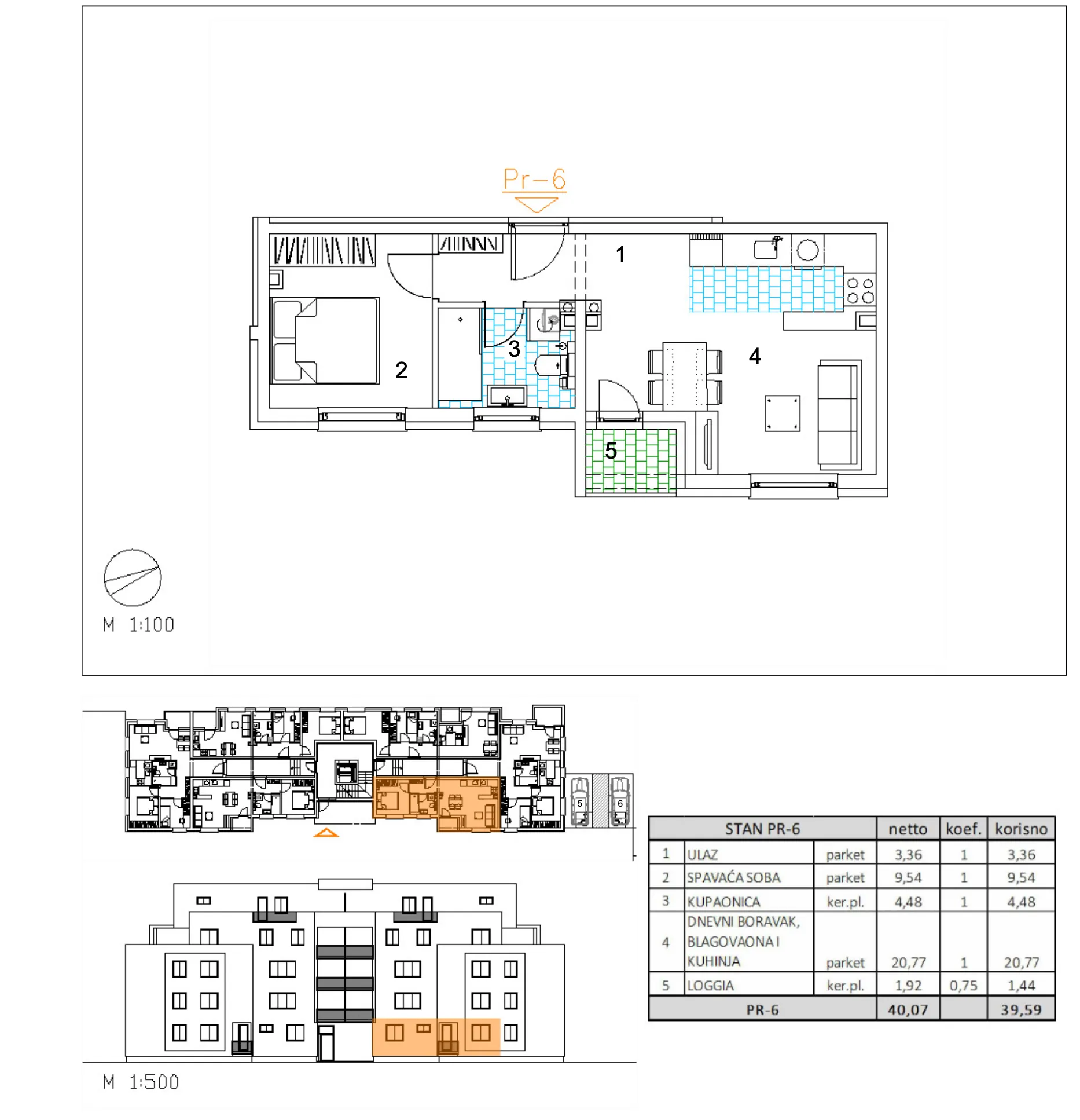velika gorica, moderan dvosoban stan u novogradnji, 40 m² - slika 10