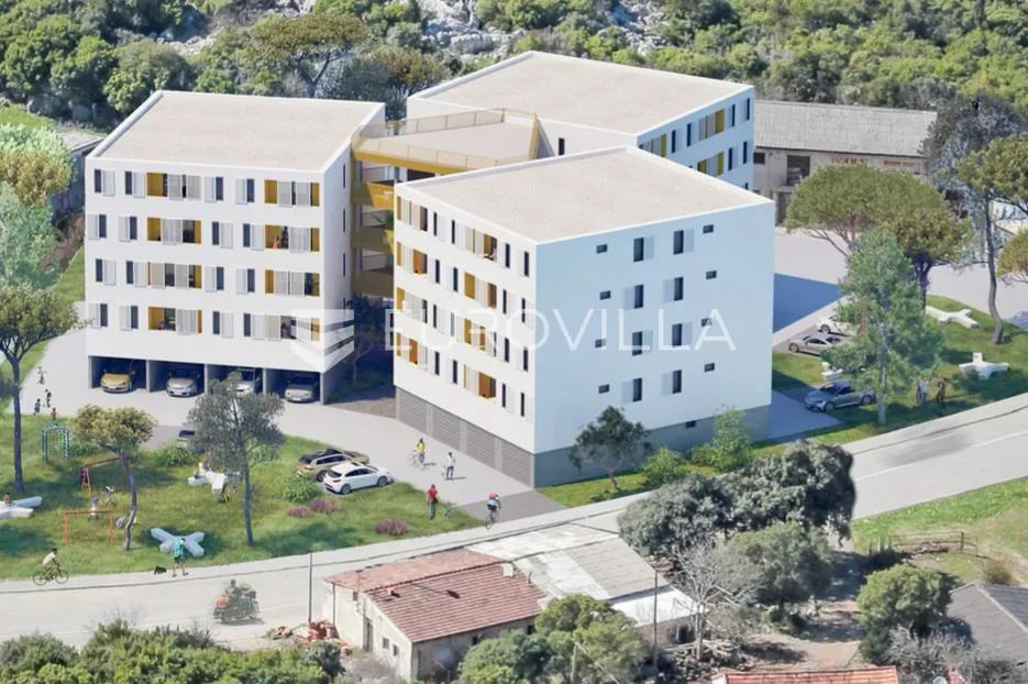Ploče, novogradnja, trosobni stan na četvrtom katu - Katići, Ploče