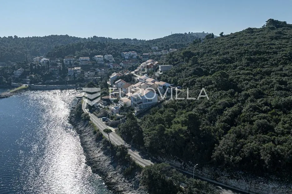 korčula, žrnovska banja, građevinsko zemljište, prvi red do mora - slika 8