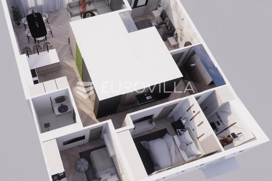 zagreb, petrova, luksuzan četverosoban stan, 96 m², novogradnja - slika 13