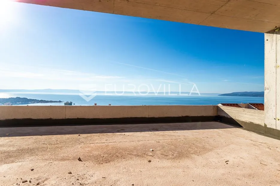 makarska, trosoban stan s panoramskim pogledom na more i prostranom terasom - slika 2