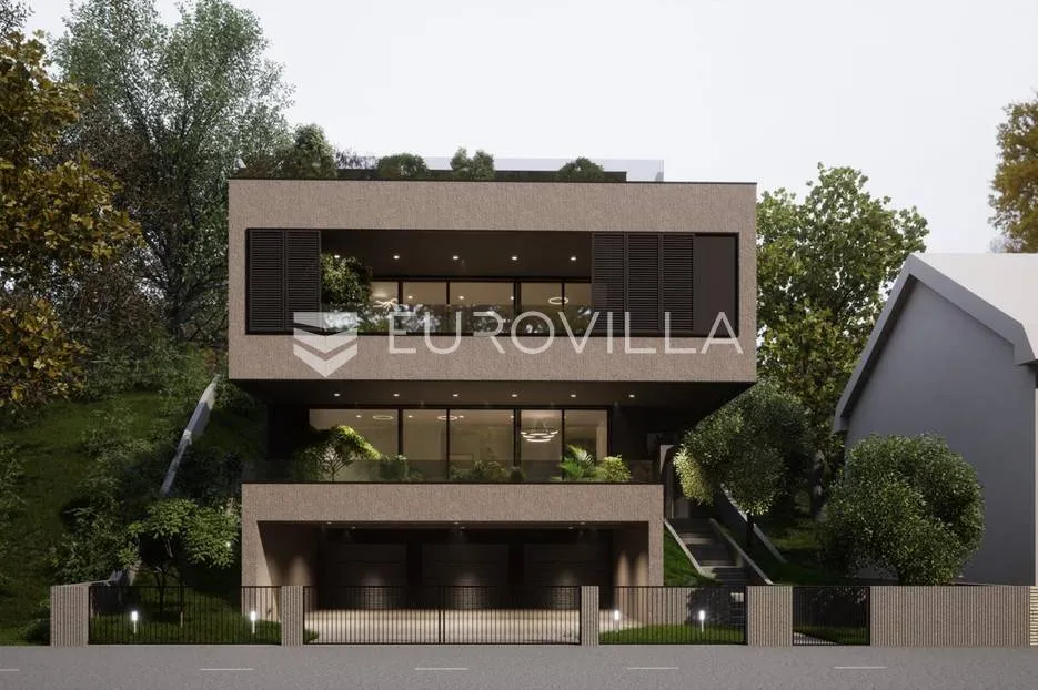 tuškanac-kraljevec, moderan četverosoban stan u prizemlju 171 m2 novogradnja - slika 3