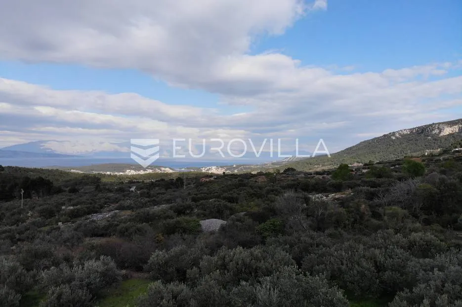 otok hvar, jelsa, atraktivno građevinsko zemljište 1081,50 m² s idejnim projektom - slika 21
