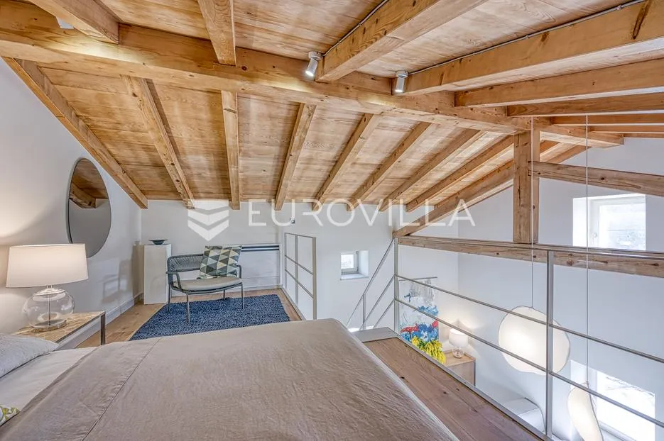 istra, labin, šumber, unikatna samostojeća villa na velikoj okućnici s pogledom - slika 42
