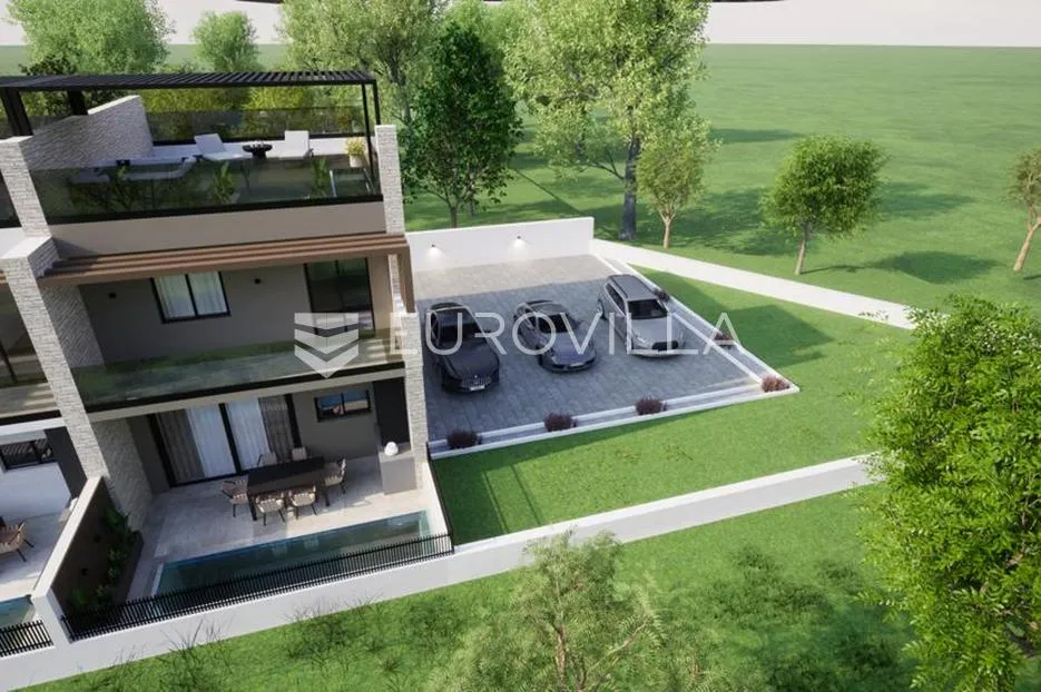 vodice, novogradnja, luksuzna kuća 103,76 m² u nizu s bazenom s3 - slika 60