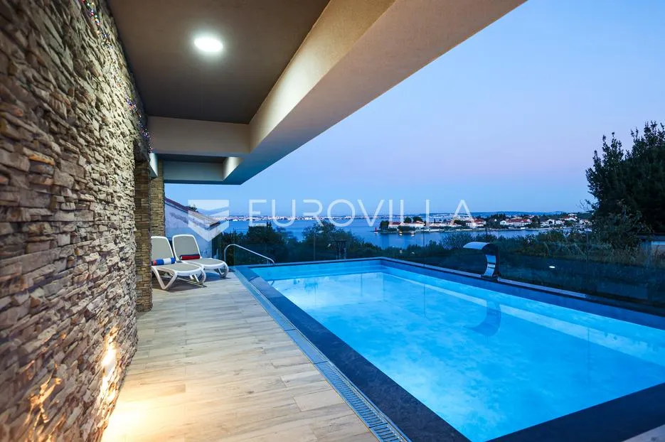 zadar, lukoran, luksuzna vila s pogledom na more - slika 78