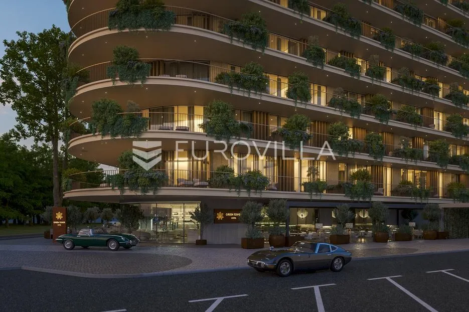 istra, umag, green tower residence, dvosoban apartman s terasom na 4. katu - slika 40
