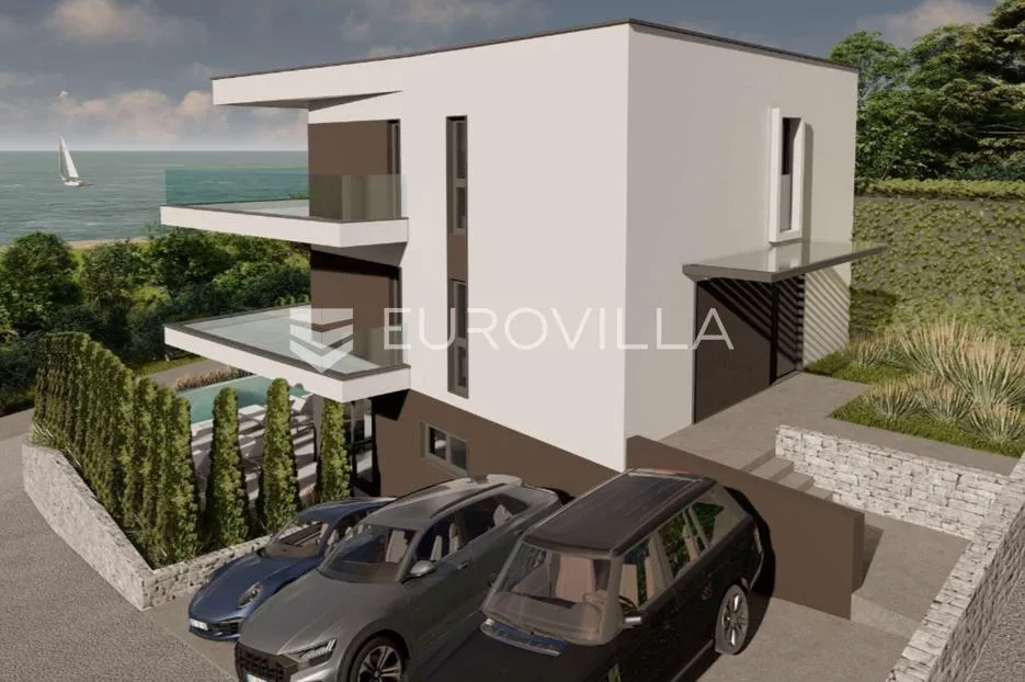 istra, duga uvala, moderna villa s pogledom na more 248m2 - slika 9