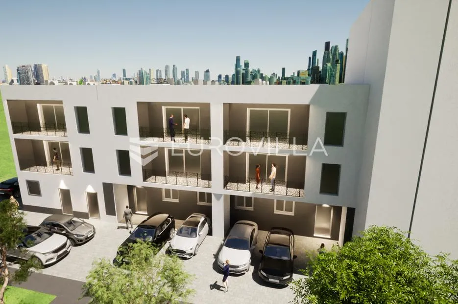 osijek, zeleno polje, građevinsko zemljište od 449 m² za izgradnju urbane vile - slika 2