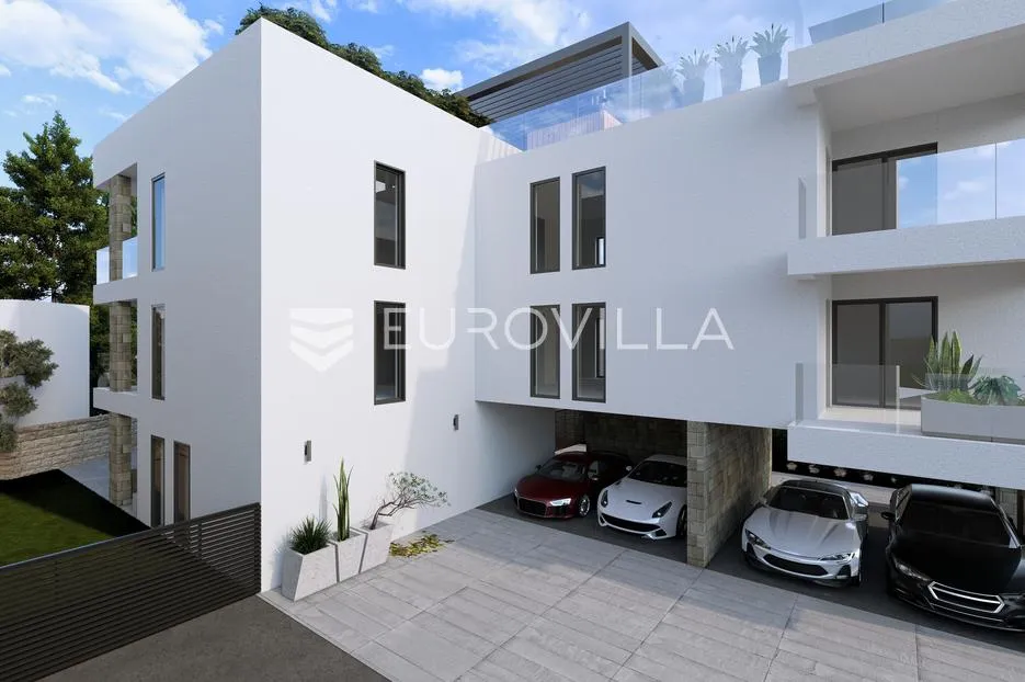 zadar, petrčane, luksuzni penthouse s predivnim pogledom, 30m od mora - slika 14