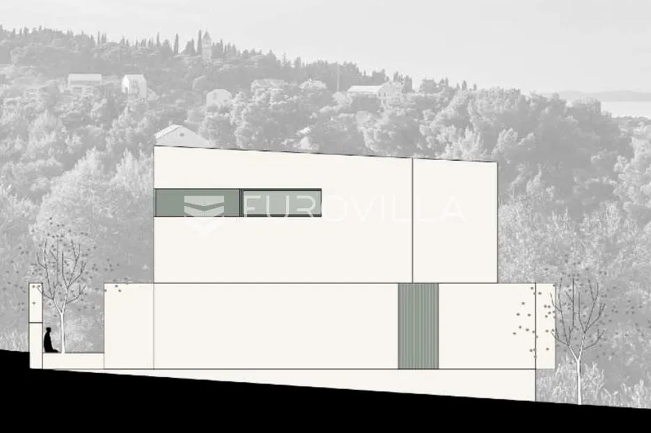 brač, sutivan, moderna vila s tri spavaće sobe, bazenom i pogledom na more - slika 21