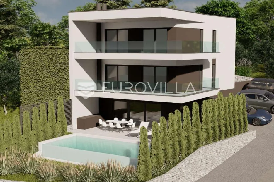 istra, duga uvala, moderna villa s pogledom na more 248m2 - slika 4