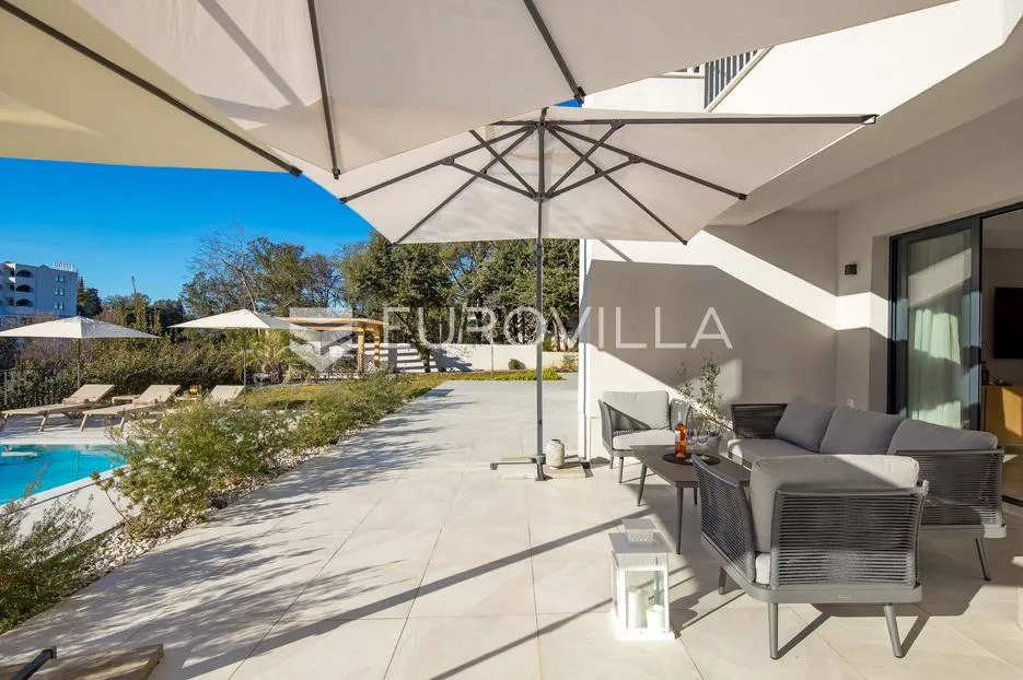 otok krk, malinska, luksuzna vila s dva apartmana u prvom redu do mora - slika 48