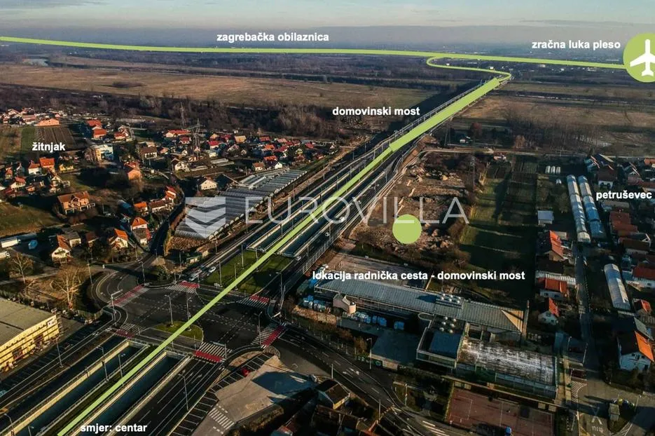 zagreb peščenica-žitnjak zemljište 4527 m2 - slika 2