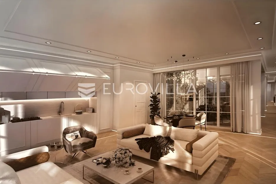 šalata, srebrnjak, luksuzan trosoban penthouse - slika 7