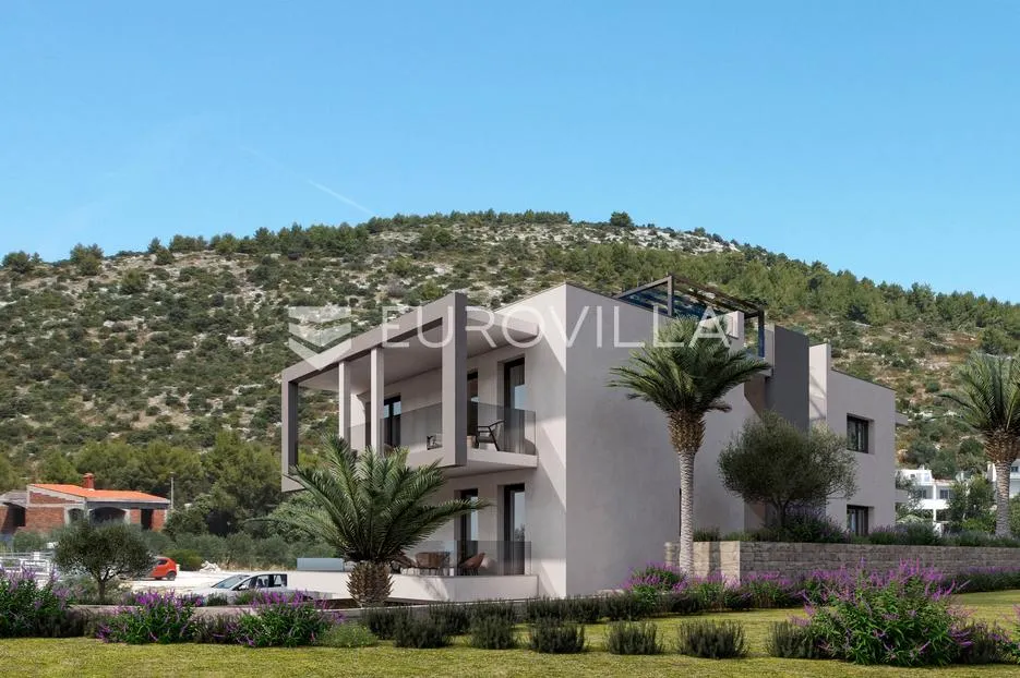 Marina, NOVOGRADNJA, dvosobni stan ukupne površine 71,28 m²