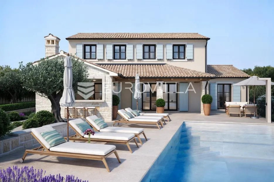 istra, mofardini, građevinsko zemljište, 964 m², s otvorenim pogledom i građevinskom dozvolom - slika 5
