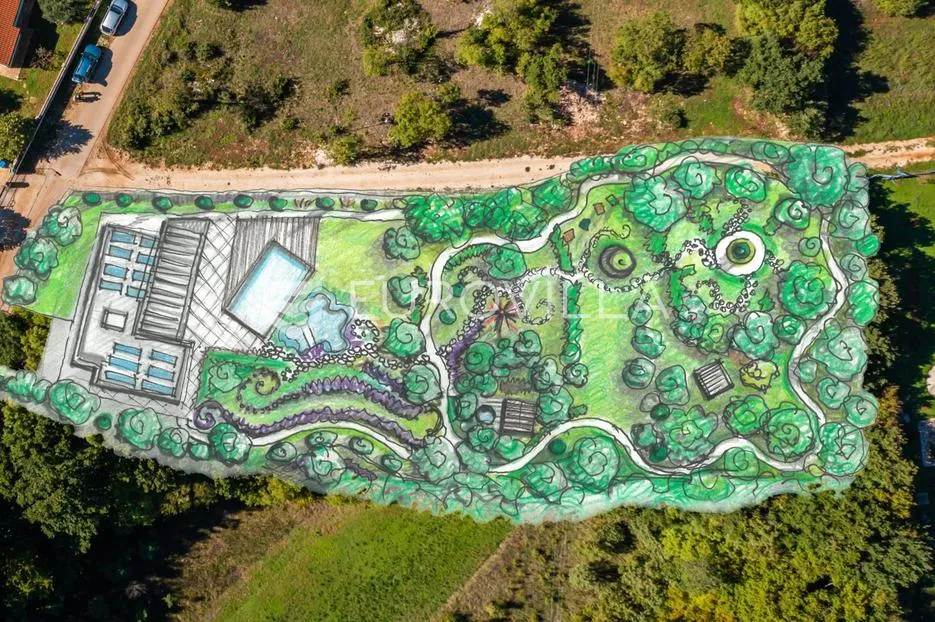 istra, svetvinčenat, raskošna villa od 350 m2 na velikoj okućnici 2500 m2 - slika 2