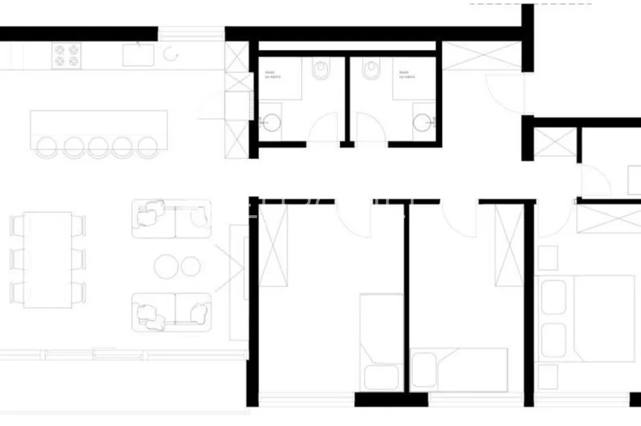 zagreb, kvatrić, luksuzan četverosoban stan, 93 m² - slika 10