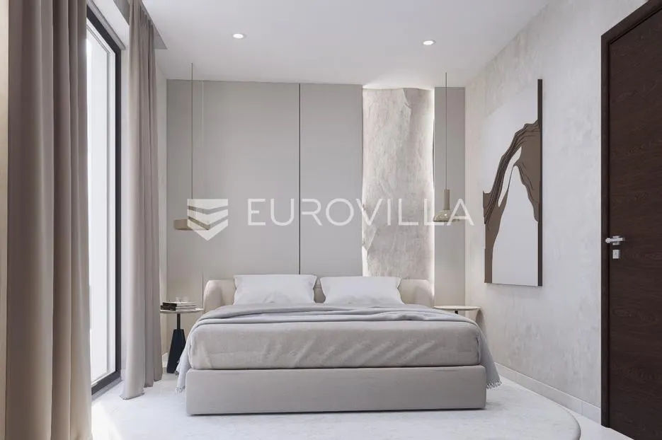 vodice, građevinsko zemljište 468 m², s projektom i dozvolm za vilu - slika 8