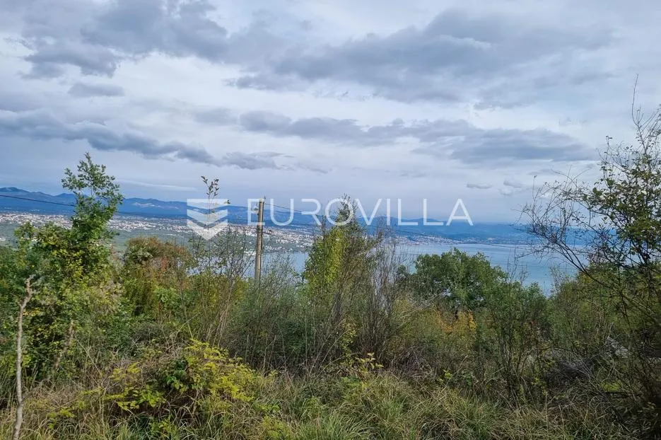 opatija, veprinac, građevinsko zemljište 751 m2 s važećom građevinskom dovzolom - slika 2