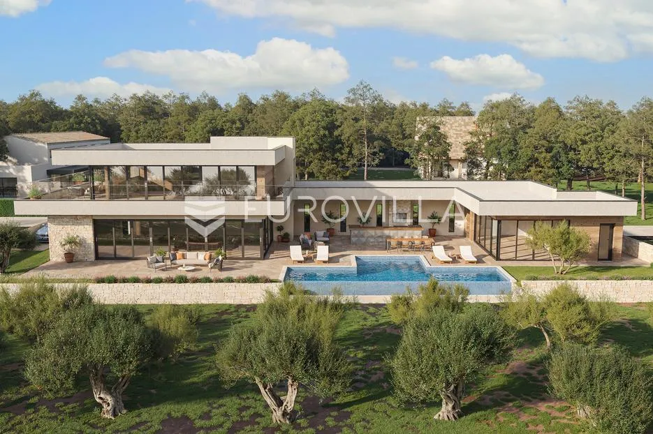Istra, Savudrija, jedinstvena luksuzna vila s infinity bazenom i panoramskim pogledom na more - Savudrija, Umag
