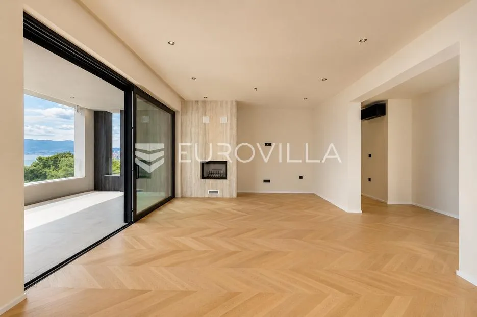 kostrena, rožići, ekskluzivan penthouse 200 m², panoramski pogled na more - slika 4