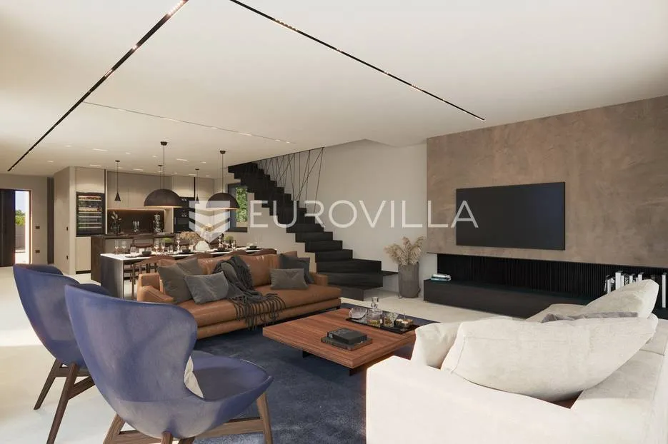 bratovići, poreč, moderna vila s bazenom, u izgradnji - slika 15
