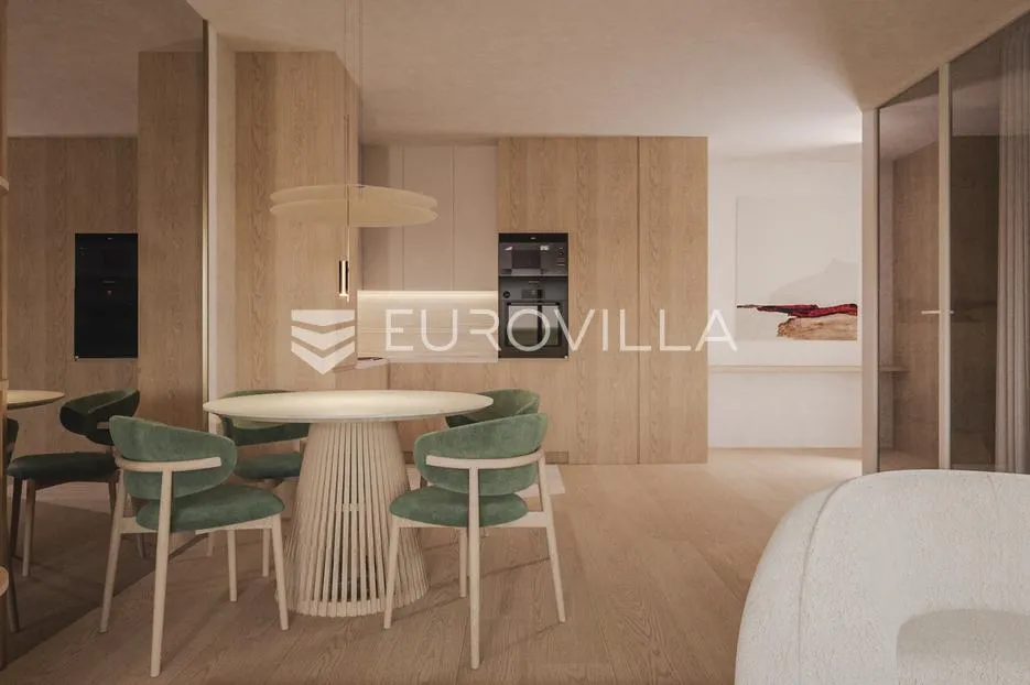 istra, umag — green tower residence, moderan jednosoban stan s terasom na 1. katu - slika 14