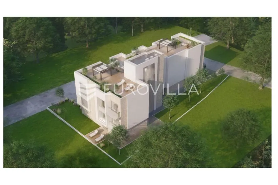 Sveti Petar na Moru, Biograd na moru, Dvoetažni stan S5 površine od 70,86 m² s vrtom od 55 m² - Sveti Petar na Moru, Sveti Filip i Jakov